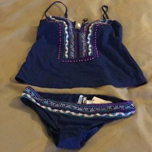 Nannett Lepore tankini bathing suit.